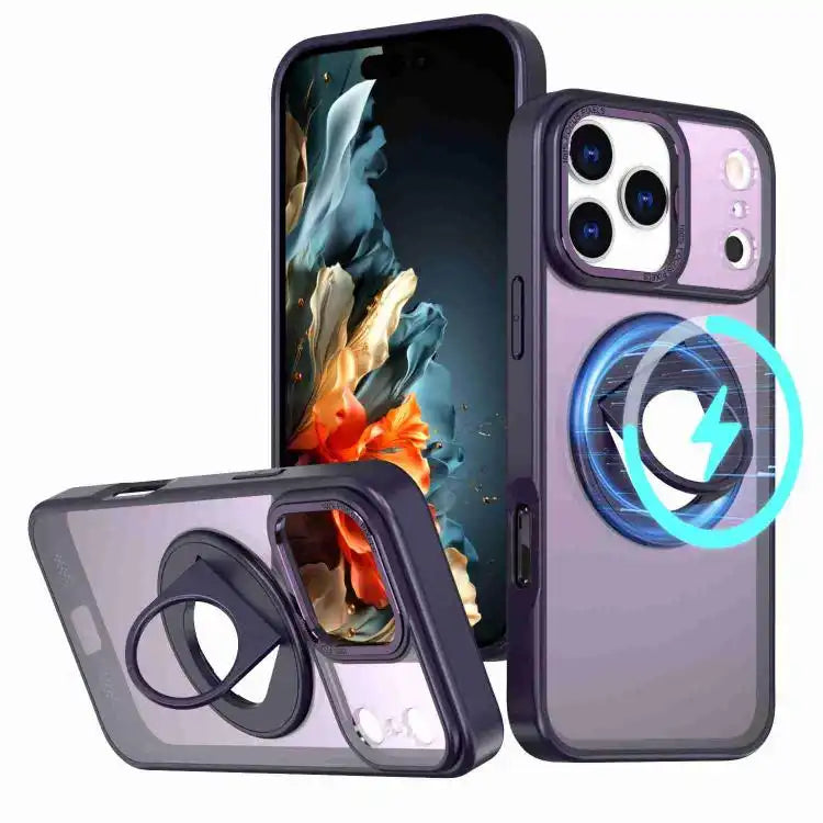 Rotating Ring Magnetic Holder Phone Case