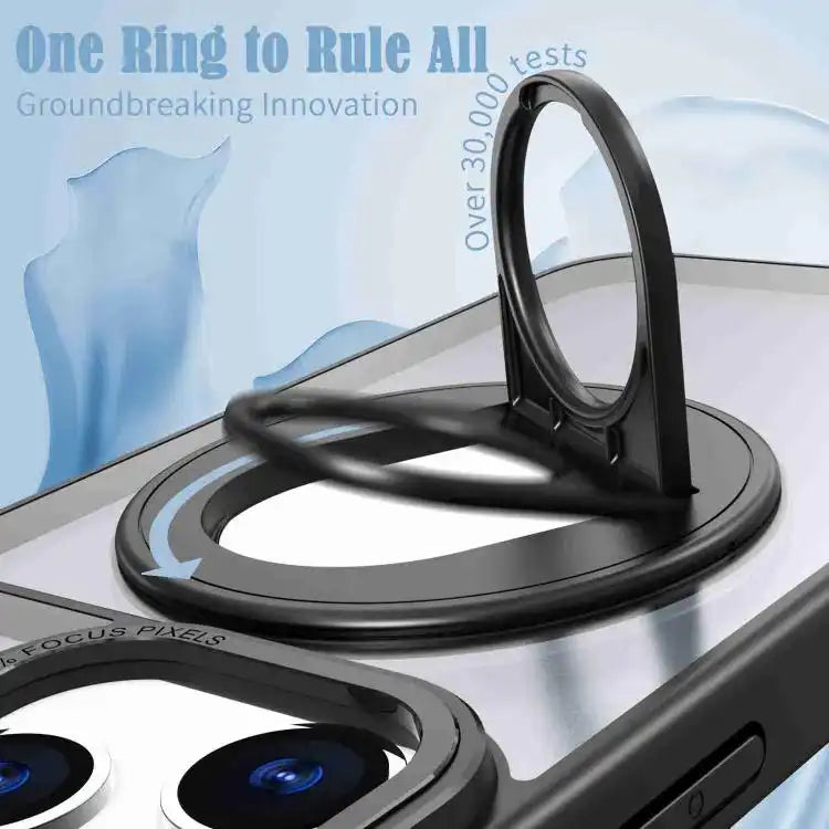 Rotating Ring Magnetic Holder Phone Case
