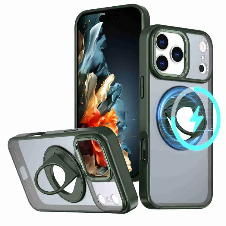 Rotating Ring Magnetic Holder Phone Case