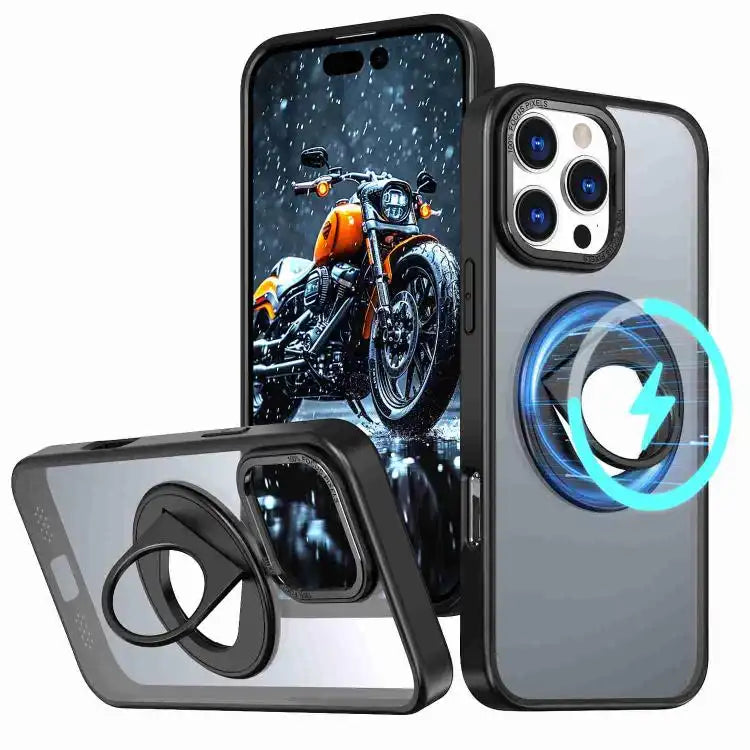Rotating Ring Magnetic Holder Phone Case