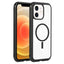 Solid Color Edge Transparency MagSafe Magnetic Phone Case