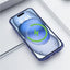 Solid Color Edge Transparency MagSafe Magnetic Phone Case