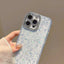 Glitter Foil Diamond-encrusted Camera Frame TPU + IMD Phone Case