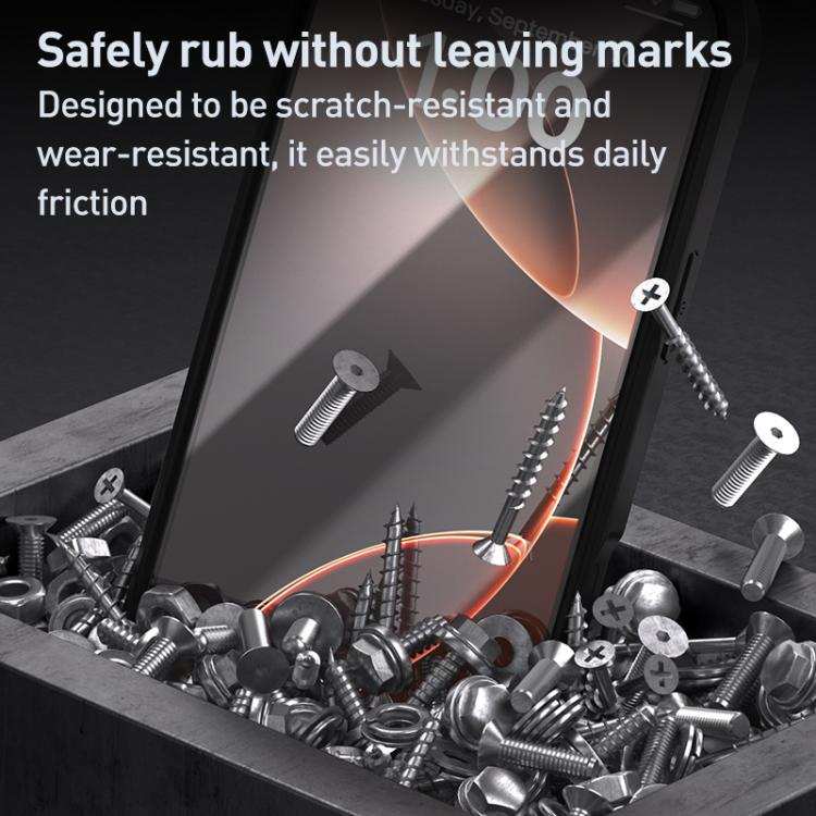 Double-sided Plastic Glass Phone Protective Case