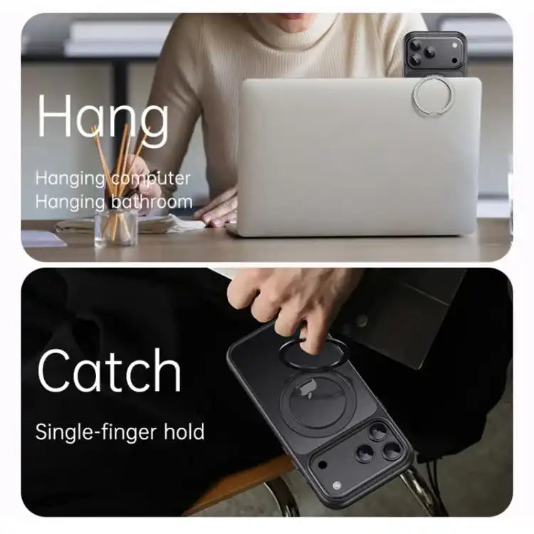 Gear 360 Rotation MagSafe Holder Phone Case