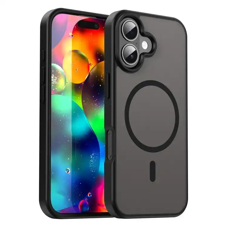 Fanying Series PC Hybrid TPU Translucent Frosted MagSafe Phone Case