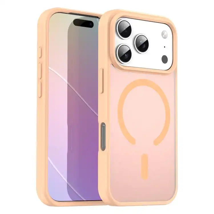 Fanying Series PC Hybrid TPU Translucent Frosted MagSafe Phone Case