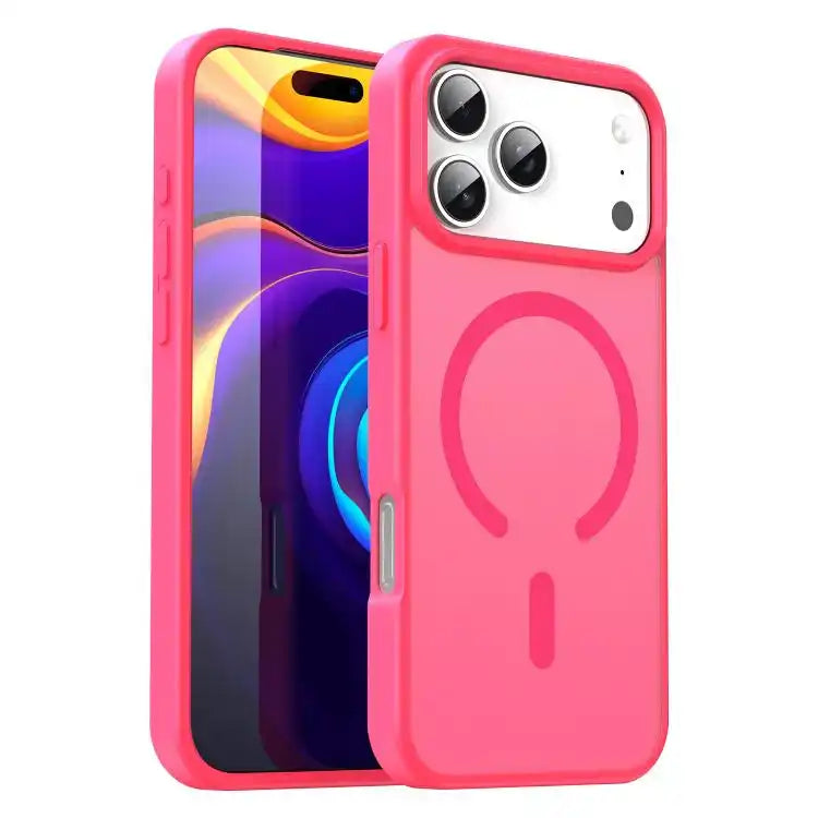 Fanying Series PC Hybrid TPU Translucent Frosted MagSafe Phone Case