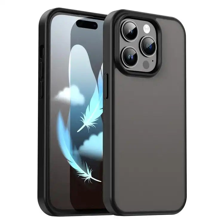 Fanying Series PC Hybrid TPU Translucent Frosted Phone Case