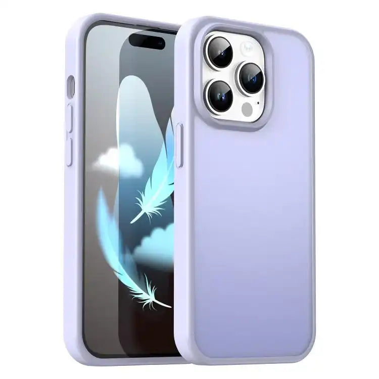 Fanying Series PC Hybrid TPU Translucent Frosted Phone Case