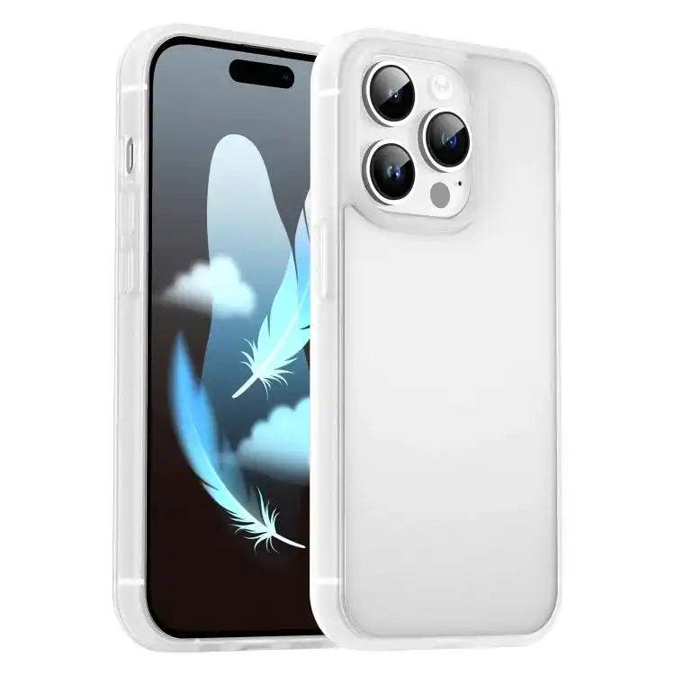 Fanying Series PC Hybrid TPU Translucent Frosted Phone Case