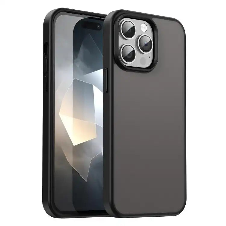 Fanying Series PC Hybrid TPU Translucent Frosted Phone Case