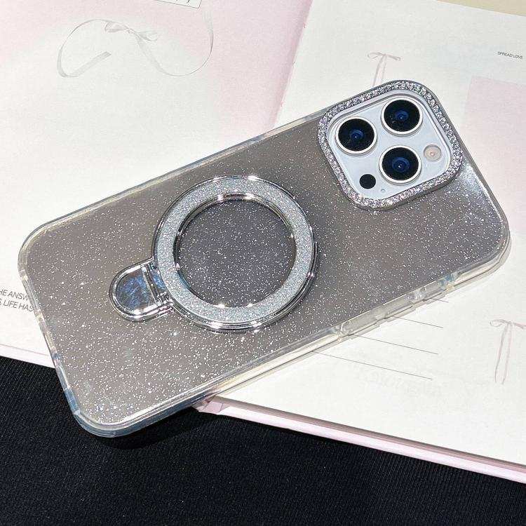 Gradient Glitter Diamonds MagSafe Phone Case