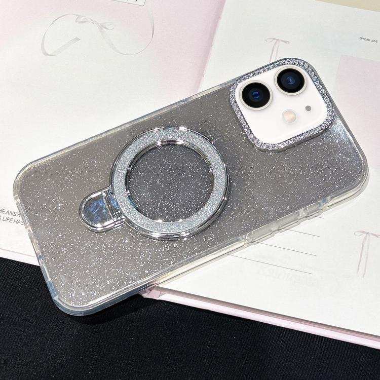 Gradient Glitter Diamonds MagSafe Phone Case