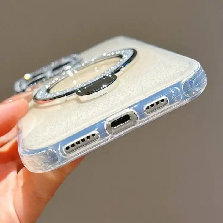Gradient Glitter Diamonds MagSafe Phone Case
