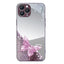 Metallic Mirror Finish Butterfly Pattern Phone Case