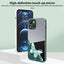 Metallic Mirror Finish Butterfly Pattern Phone Case
