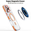 Dual-Color Clear Acrylic Hybrid TPU MagSafe Phone Case