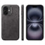 Suede Leather MagSafe Back Cover Phone Case