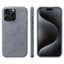 Suede Leather MagSafe Back Cover Phone Case