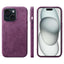 Suede Leather MagSafe Back Cover Phone Case