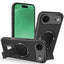 Carbon Fiber Texture MagSafe Phone Case with Holder