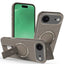 Carbon Fiber Texture MagSafe Phone Case with Holder