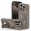 Carbon Fiber Texture MagSafe Phone Case with Holder
