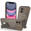 Carbon Fiber Texture MagSafe Phone Case with Holder