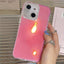 Precise Cutouts Transparent Diamonds Jelly Phone Case