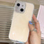 Precise Cutouts Transparent Diamonds Jelly Phone Case