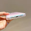 Precise Cutouts Transparent Diamonds Jelly Phone Case
