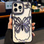 Hollow Butterfly Electroplating TPU Phone Case