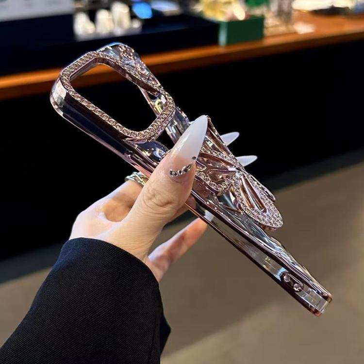 Hollow Butterfly Electroplating TPU Phone Case