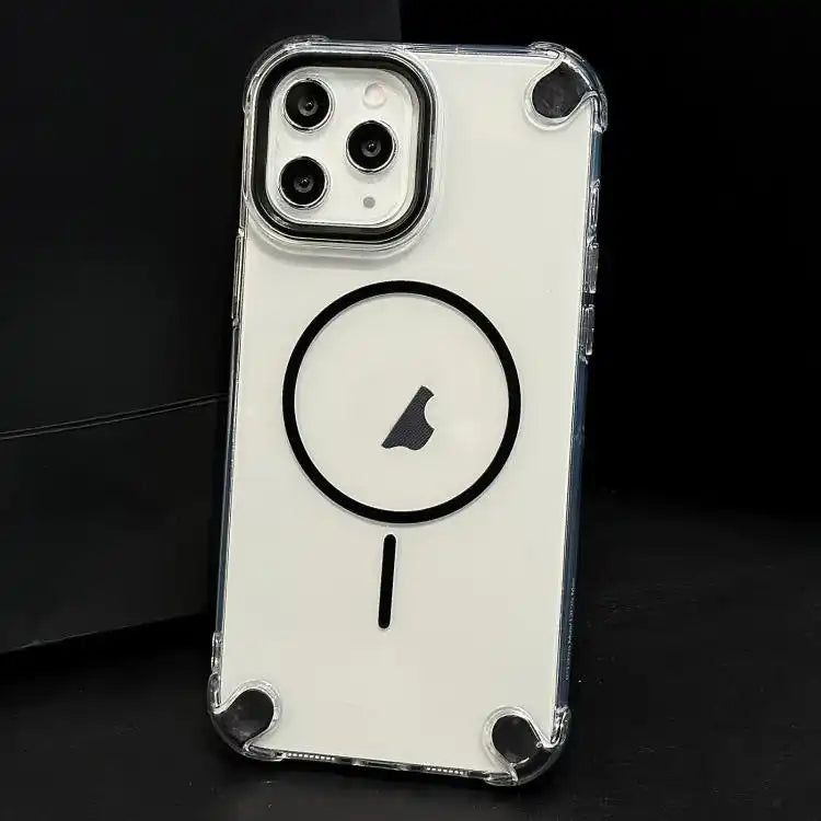 Contrast Color Airbag Magsafe TPU Full Coverage Phone Case