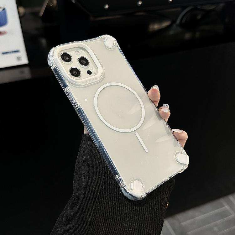 Contrast Color Airbag Magsafe TPU Full Coverage Phone Case