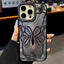Butterfly Electroplating TPU Phone Case with Epoxy Cardboard