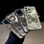 Butterfly Electroplating TPU Phone Case with Epoxy Cardboard