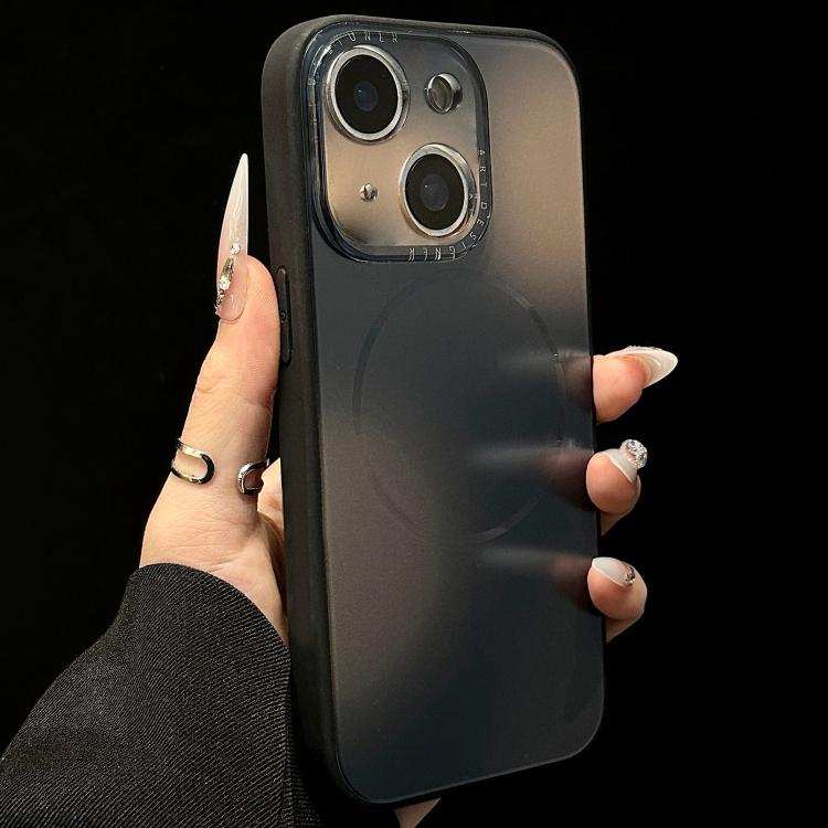 Gradient Silk Print Acrylic Hybrid TPU MagSafe Phone Case