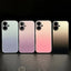 Gradient Silk Print Acrylic Hybrid TPU Phone Case