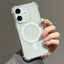 Electroplating TPU Hybrid PC Four Corners Shockproof MagSafe Phone Case
