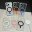 Electroplating TPU Hybrid PC Four Corners Shockproof MagSafe Phone Case