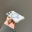 Electroplating TPU Hybrid PC Four Corners Shockproof MagSafe Phone Case