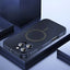 Spring Buckle MagSafe Magnetic Metal Phone Case