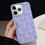 Oil-sprayed 3D Flower Diamond TPU Phone Case