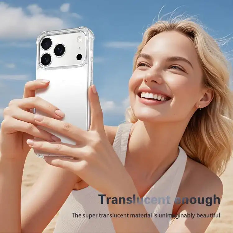 Four-corner Shockproof Acrylic +TPU Phone Case