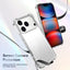 Four-corner Shockproof Acrylic +TPU Phone Case
