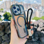 Gradient Discolor MagSafe Phone Case with Holder / Wrist Strap