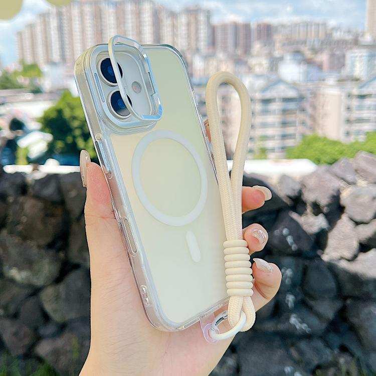 Gradient Discolor MagSafe Phone Case with Holder / Wrist Strap