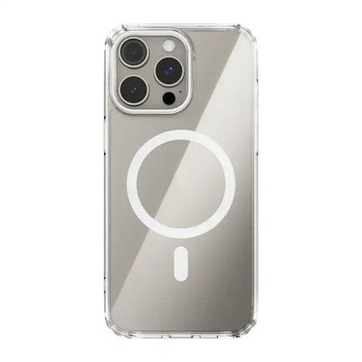 ABEEL MagSafe Magnetic Color Ring Anti-scratch Transparent Phone Case